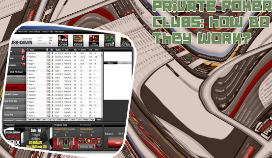 Private poker games